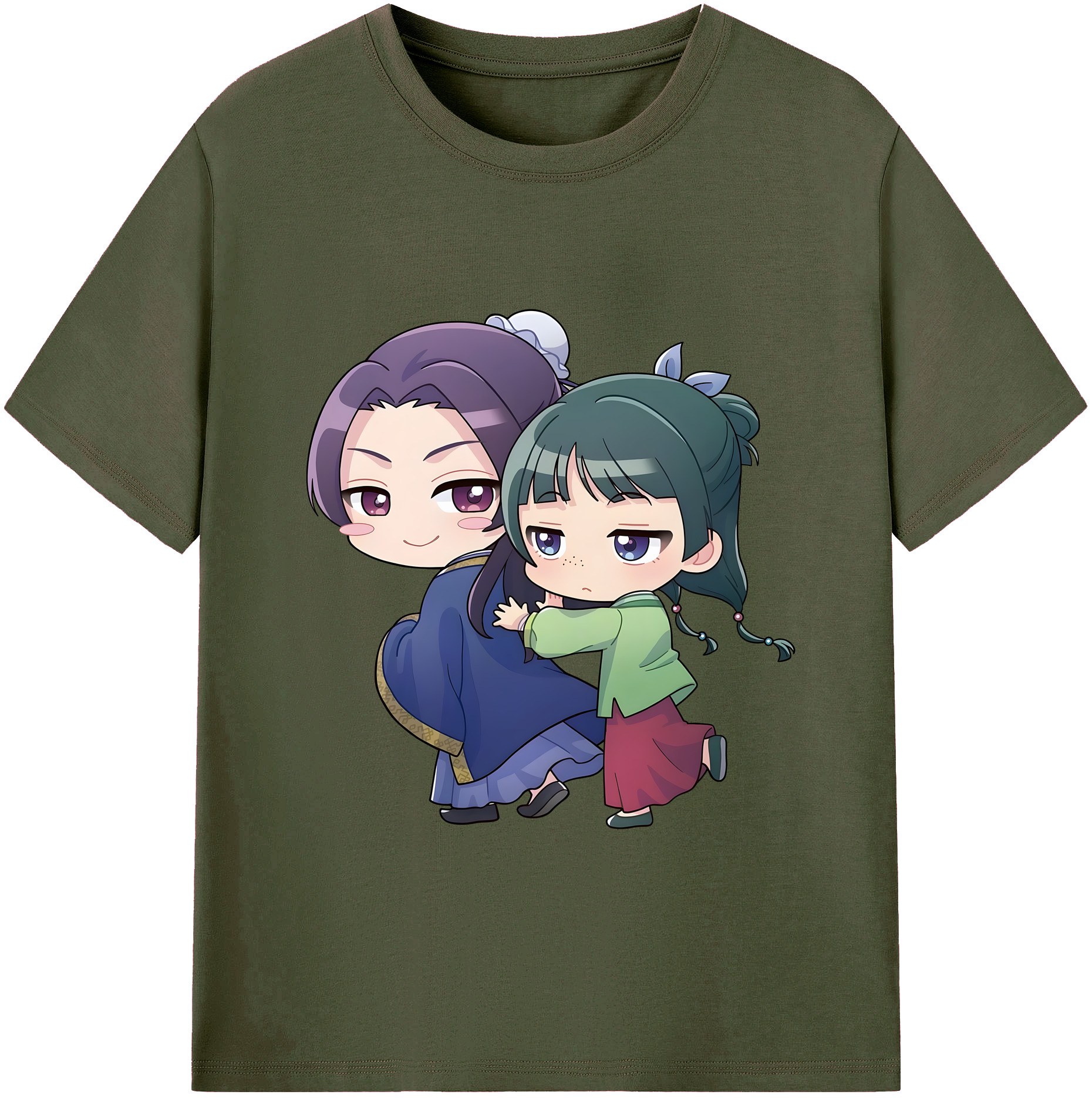 （画像用） 薬屋のひとりごと The Apothecary Diaries 綿100％ メンズ半袖Tシャツ｜肌触りやわらか＆通気性